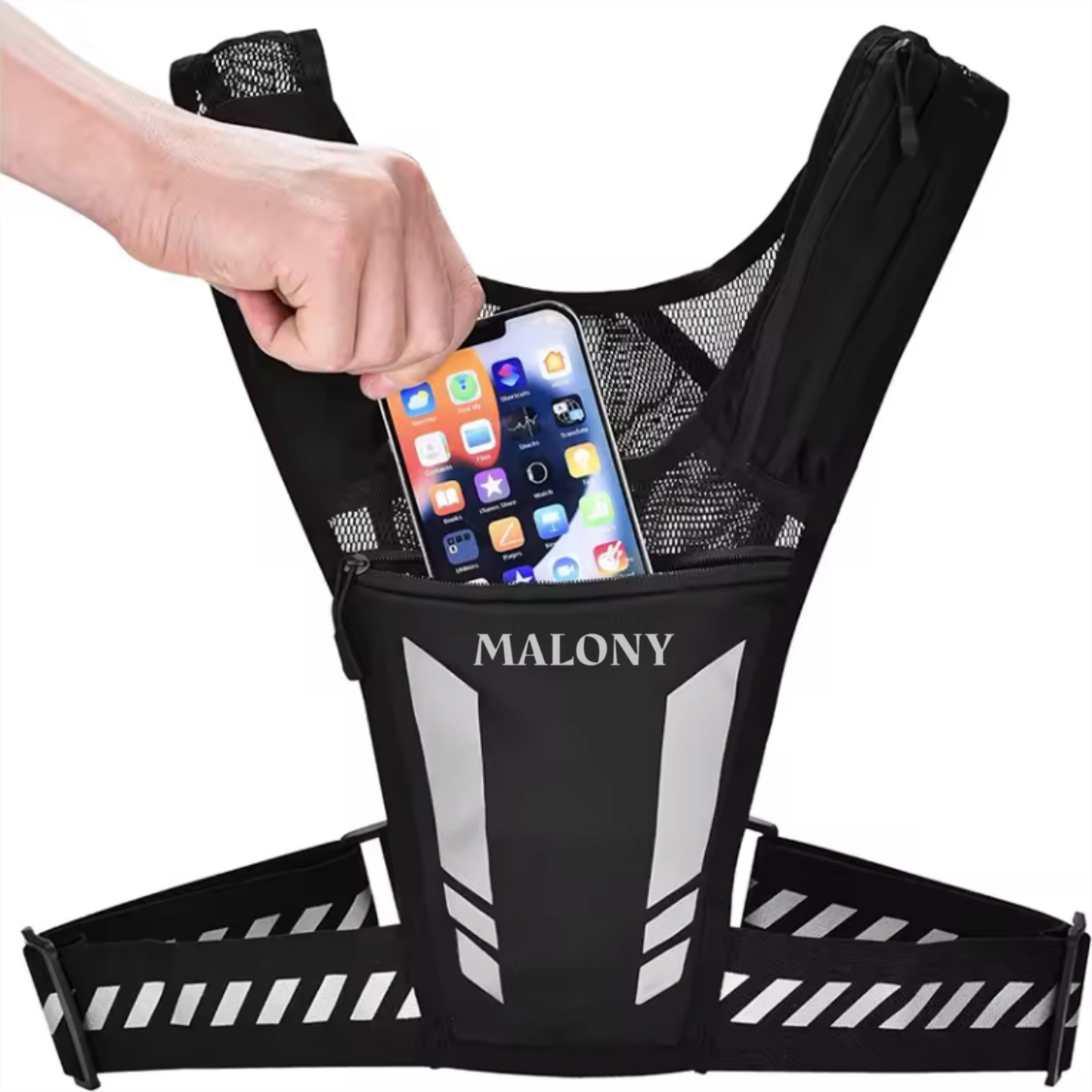 Malony Reflecterend Hardloopvest