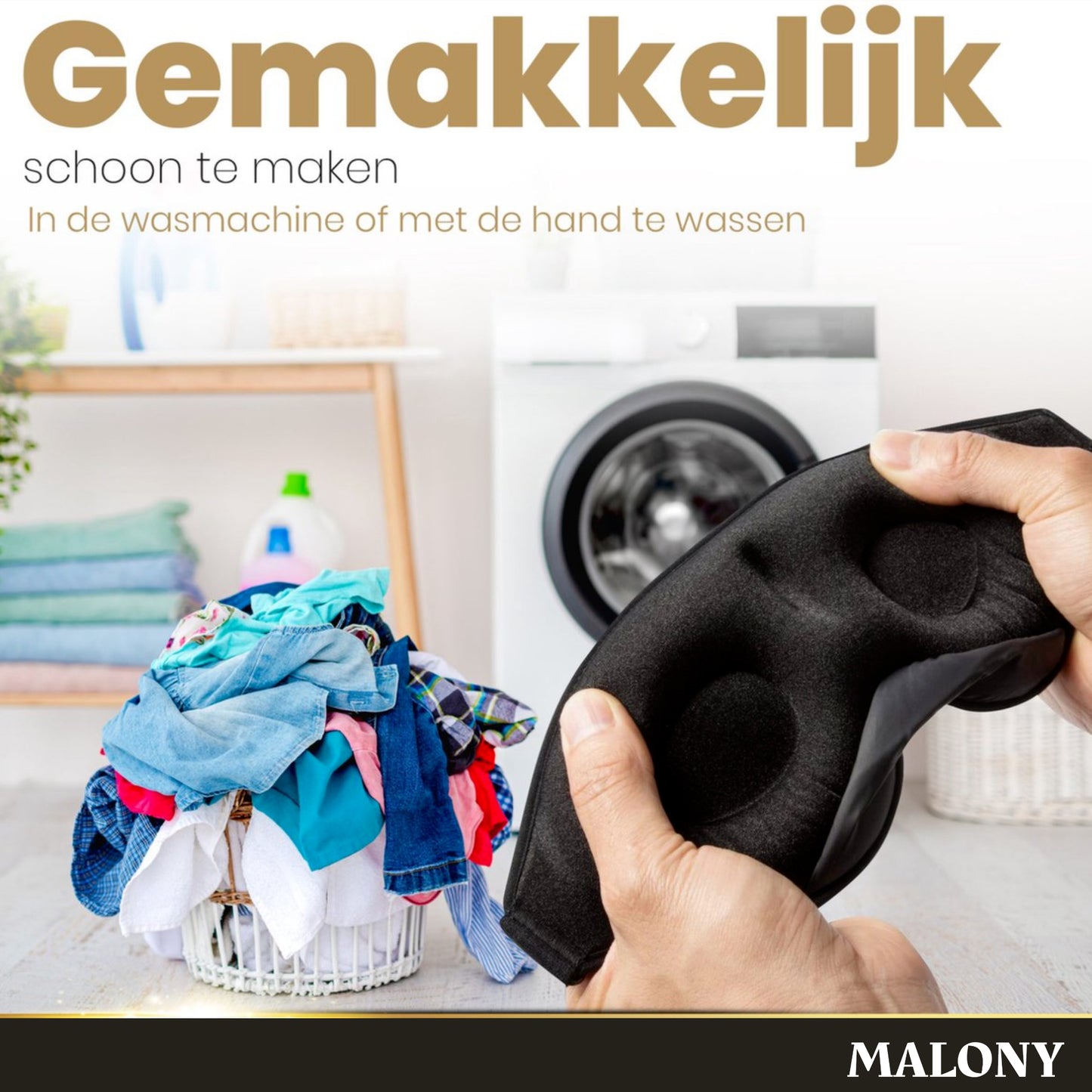 Malony Luxe Slaapmasker