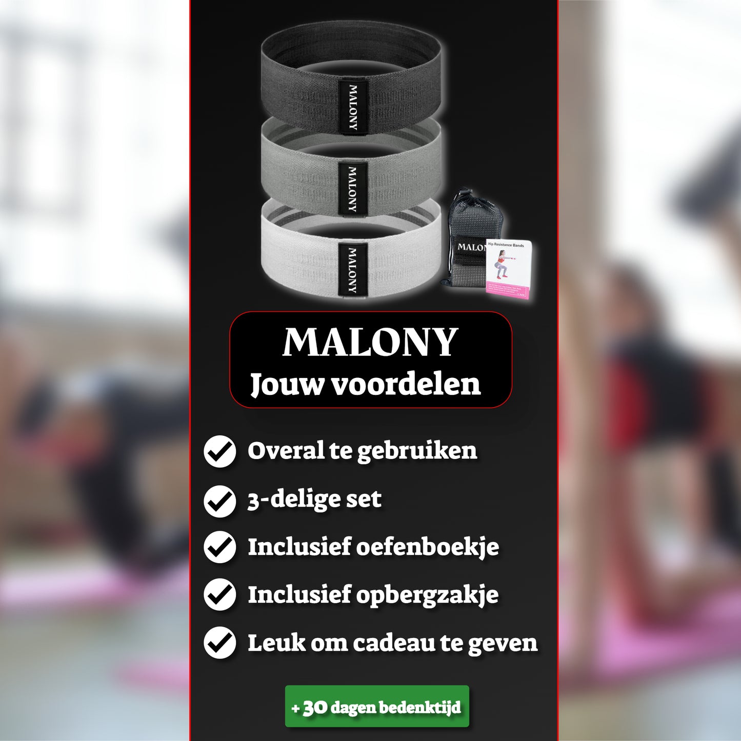 Malony Weerstandsbanden Set