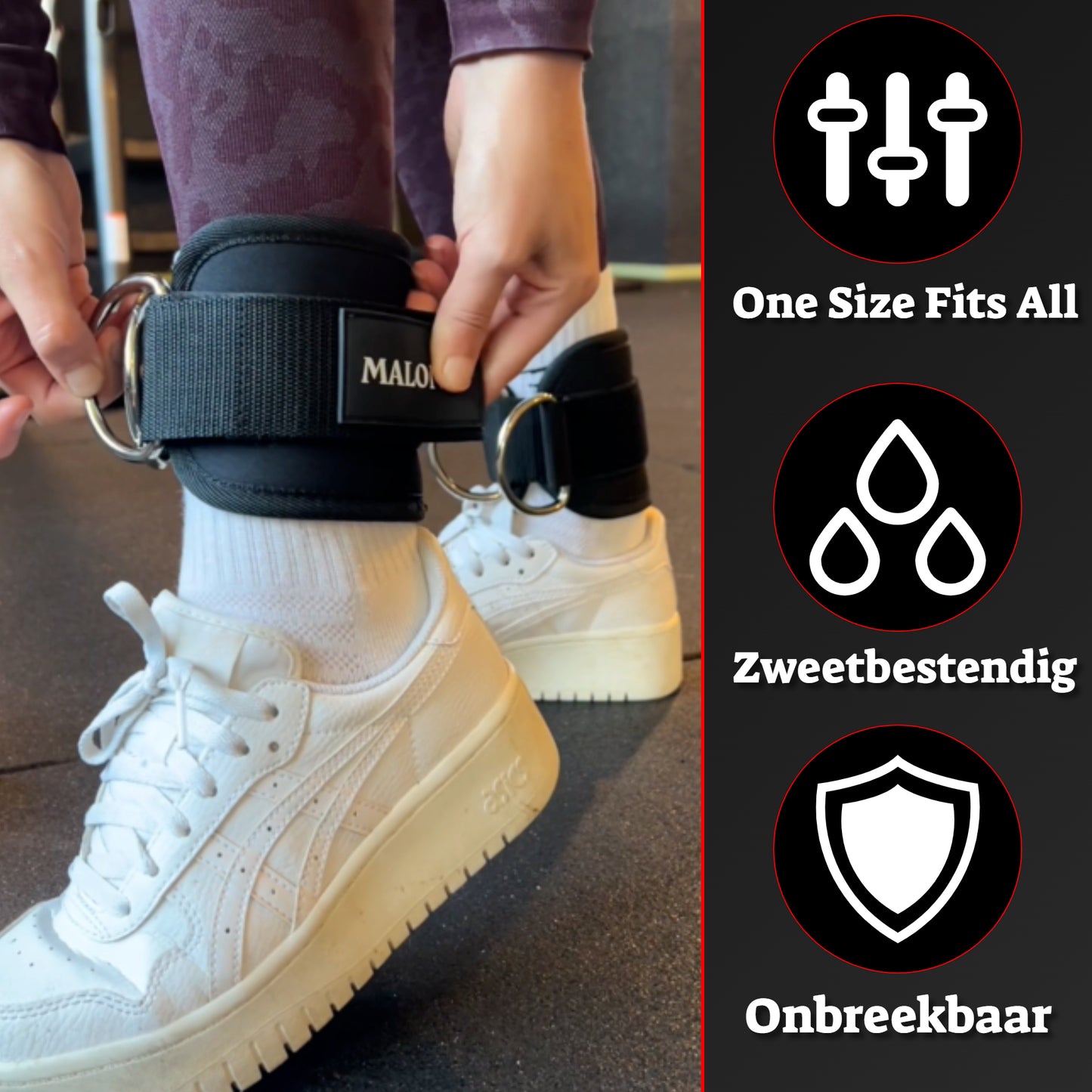 Malony 2 Stuks Ankle Straps