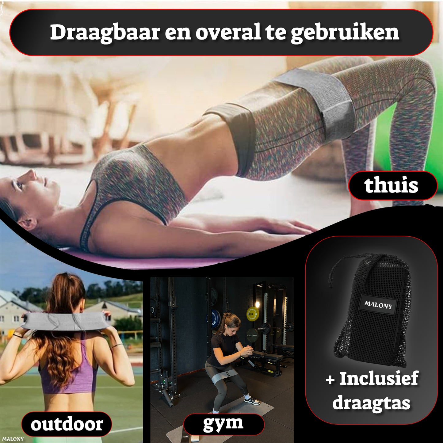 Malony Weerstandsbanden Set